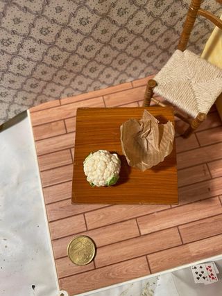 Cavolfiore per casa delle bambole