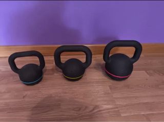 Kettlebells Decathlon 8, 12 y 20Kg