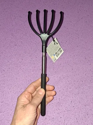Rascador de espalda extensible