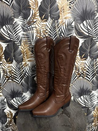 Stivali Camperos Marrone Donna