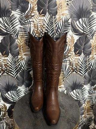 Stivali Camperos Marrone Donna