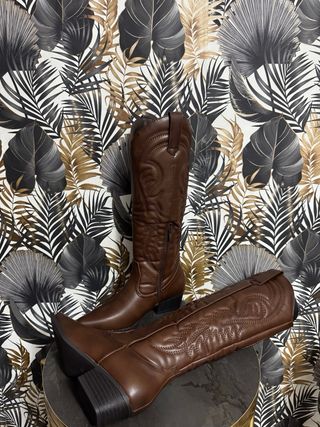 Stivali Camperos Marrone Donna