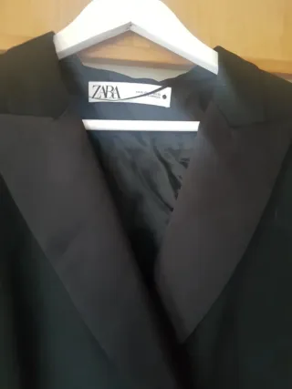Vestido blazer Zara negro