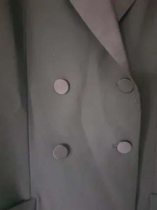 Vestido blazer Zara negro