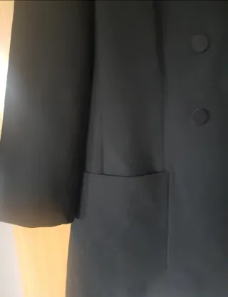 Vestido blazer Zara negro