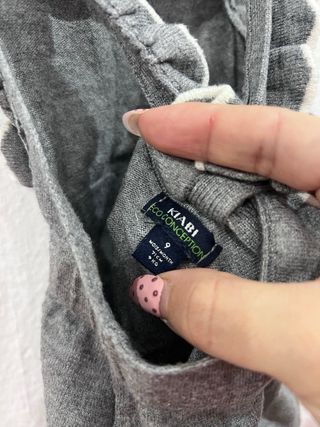 Macacão Bebé Kiabi Cinza