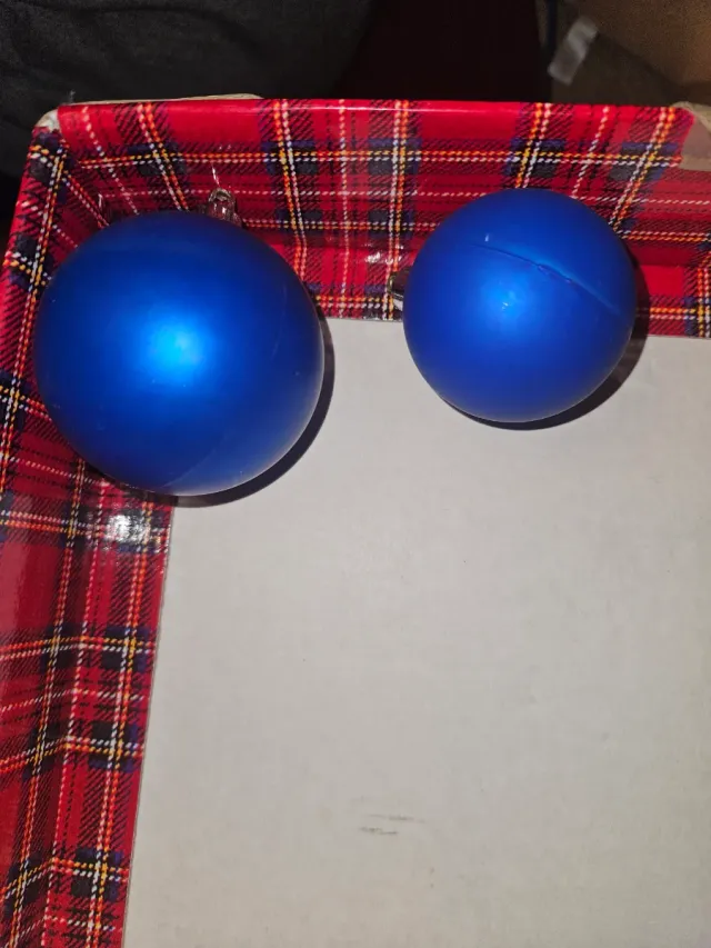 Decorazioni Natalizie Blu (Cristallo)