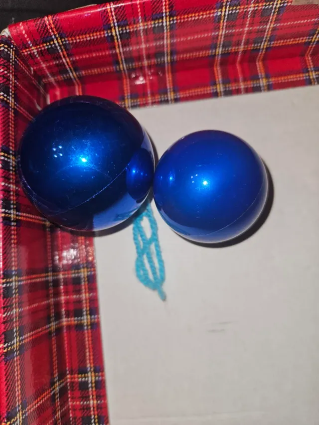 Decorazioni Natalizie Blu (Cristallo)