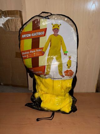 Disfraz Pikachu Niño 10-12 años