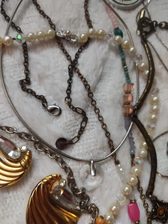 Lote de bijuterias antigas