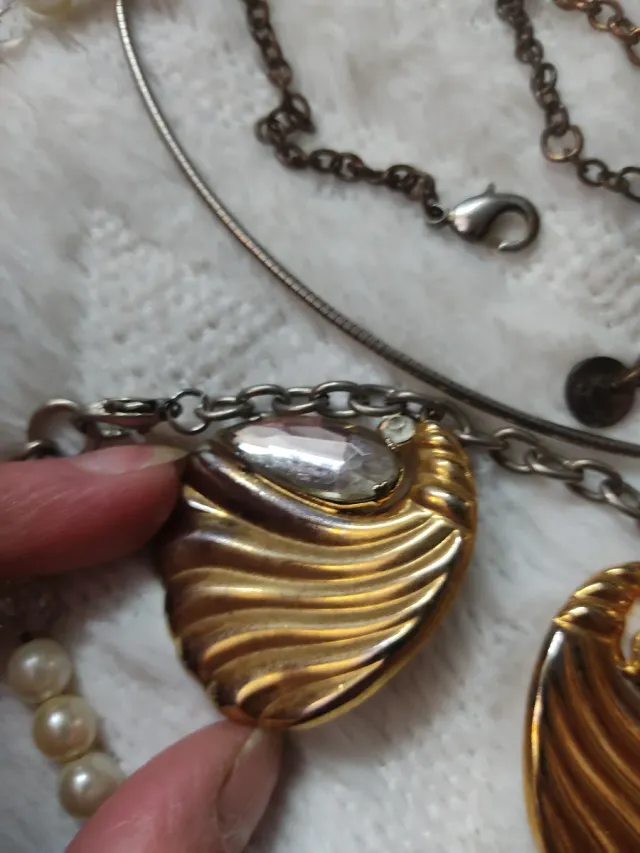 Lote de bijuterias antigas