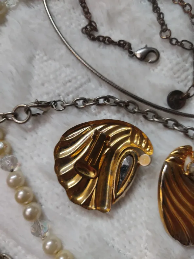 Lote de bijuterias antigas