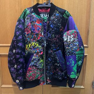 Chaqueta Bomber Diesel Talla XS Multicolor