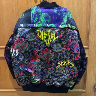 Chaqueta Bomber Diesel Talla XS Multicolor