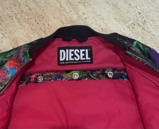 Chaqueta Bomber Diesel Talla XS Multicolor
