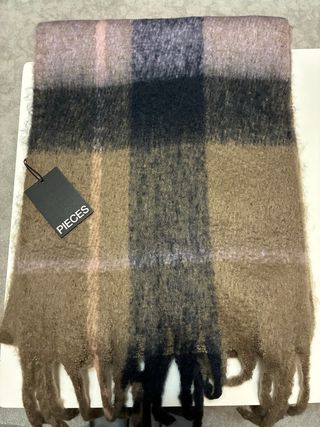 Bufanda Pieces cuadros mujer
