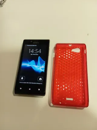 Sony Xperia J ST26I Nero