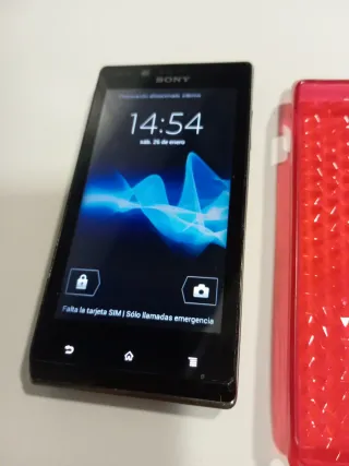 Sony Xperia J ST26I Nero