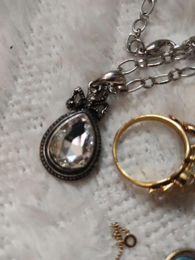 Conjunto de bijuterias antigas