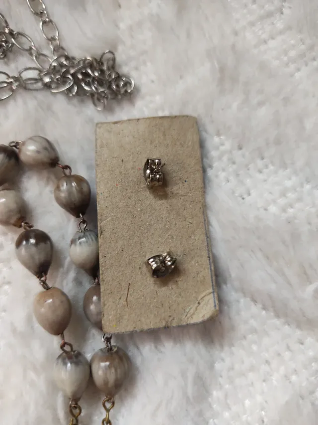 Conjunto de bijuterias antigas