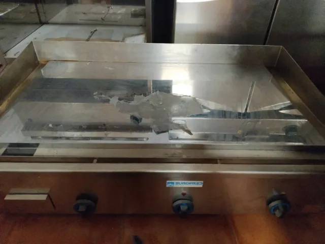 Plancha Fry Top Cromo Duro 120cm