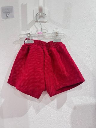 Calções Zippy Vermelhos com Laço