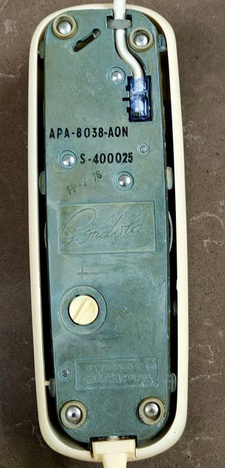 Teléfono Góndola Beige