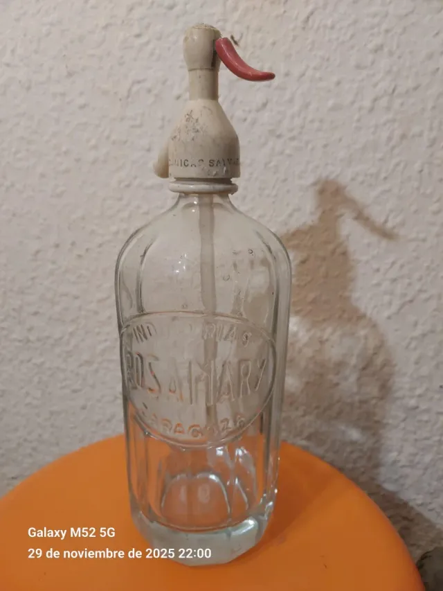 Sifón Rosa María Zaragoza