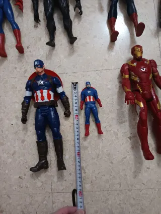 Figuras DC y Marvel