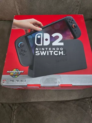 Nintendo Switch 2 sin abrir + Mario Kart 8 Deluxe