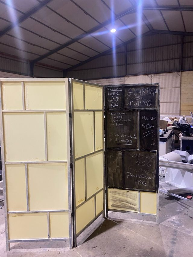 Paravento RISÖR Ikea bianco/nero