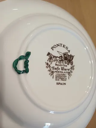 2 Piatti decorativi vintage Pontesa