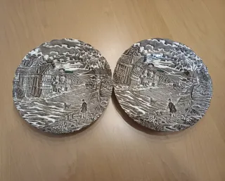 2 Piatti decorativi vintage Pontesa