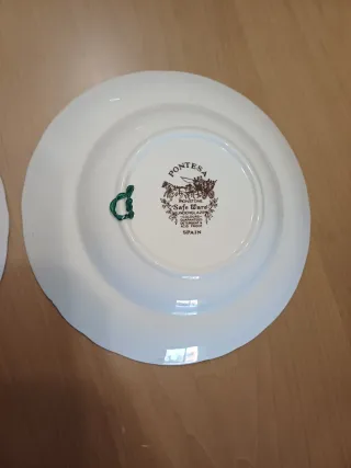 2 Piatti decorativi vintage Pontesa