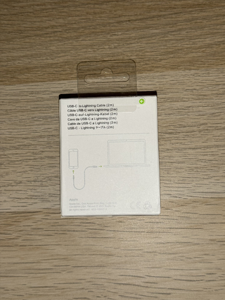 Cavo iPhone 2 Metri Usb C-Lightning Originale