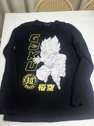 Camiseta Goku Dragon Ball Niño Manga Larga