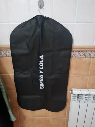 Abrigo Bimba y Lola verde y negro