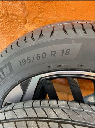 Llantas + neumático Michelin. Citroën C4.