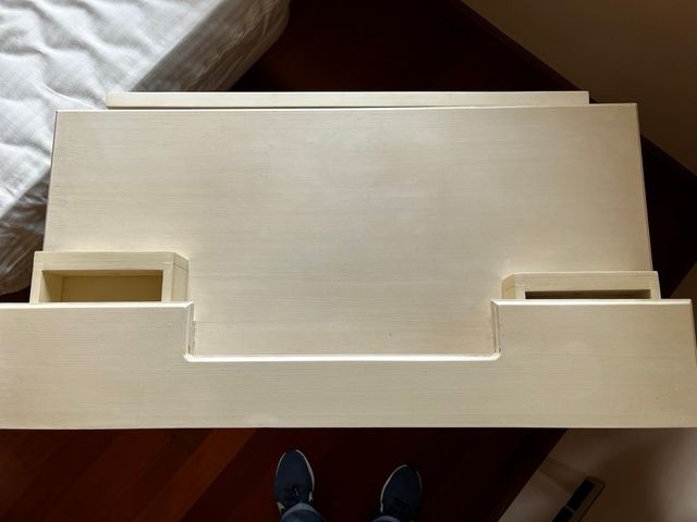 Escritorio Tocador Madera Blanco Clásico