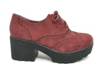 Zapatos de plataforma con cordones