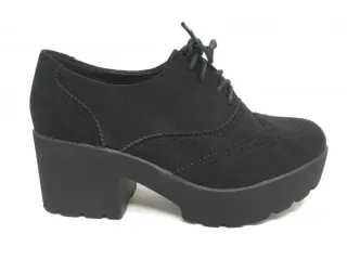 Zapatos de plataforma con cordones