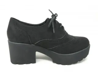 Zapatos de plataforma con cordones