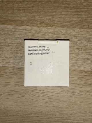 Caricatore Dual USB-C 35W Originale