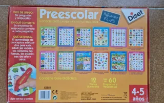 Juego Lectron Preescolar 4-5 años