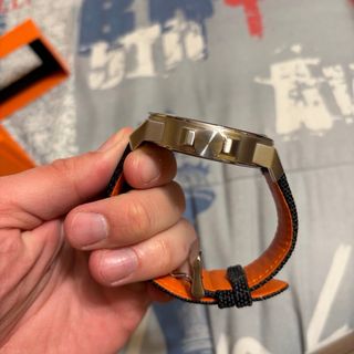 Reloj Hugo Boss Negro y Naranja