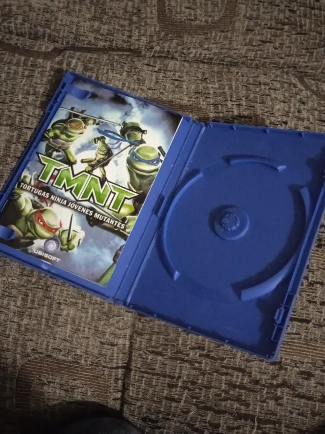 Manual y caja Tortugas Ninja PS2