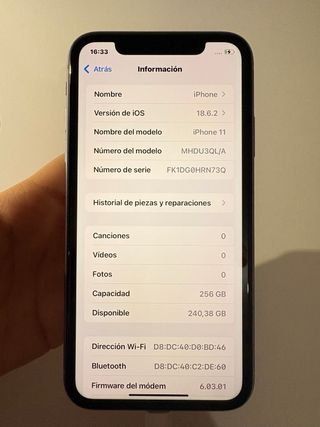 iPhone 11 Lila de 256GB