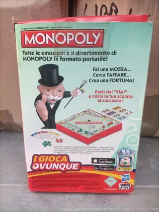 Monopoly Hasbro Gioco da Tavolo 8 Anni