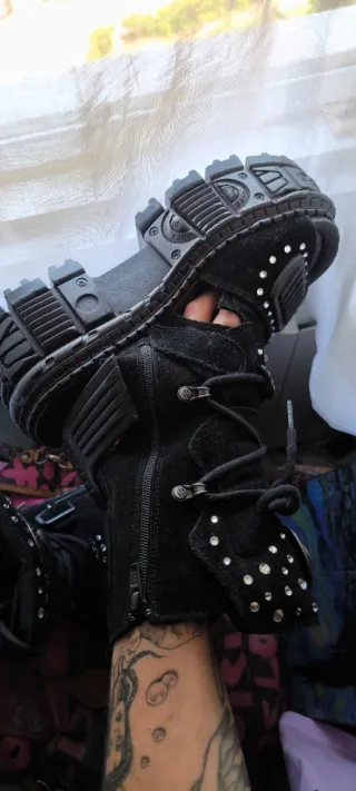 Botas/Sandalias New Rock Swarovski Ed. Limitada