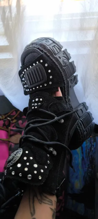 Botas/Sandalias New Rock Swarovski Ed. Limitada